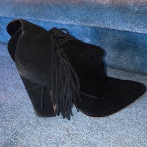 Dolce Vita Black Suede Boots